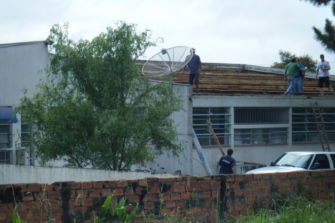 Imagem do Posto de Saúde do bairro Santa Rosa, em Porto União. Foto: Marciel Borges