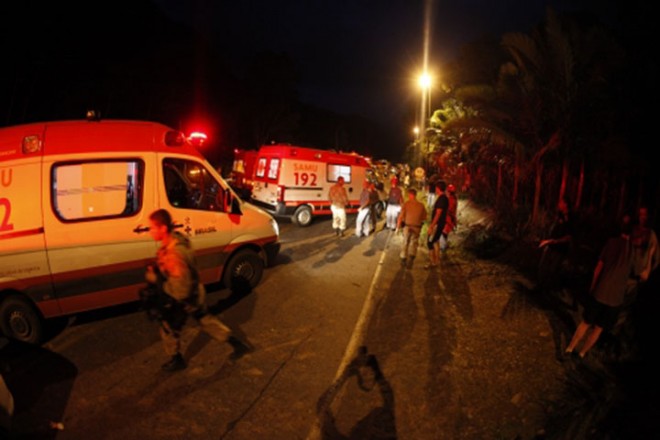 Corpo é da 51ª vítima do acidente na Serra Dona Francisca Foto: ND 