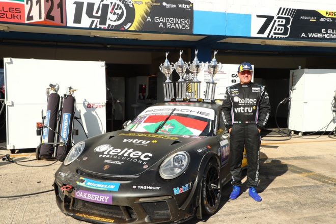 Piloto de Blumenau conquista terceiro lugar na Porsche Cup Brasil