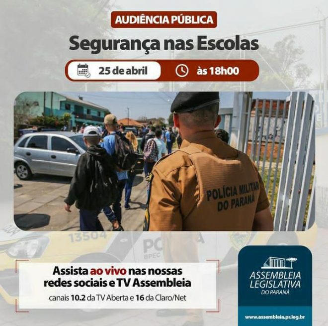 Assembleia Legislativa do Paraná  Notícias > Audiência pública